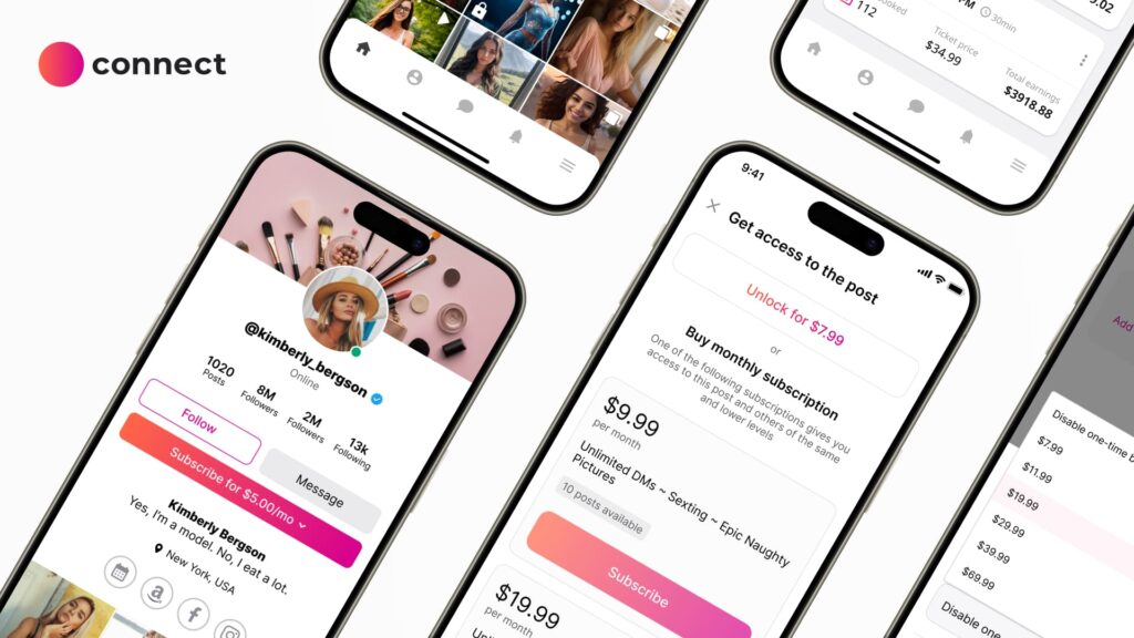start your creator platform with scrile connect