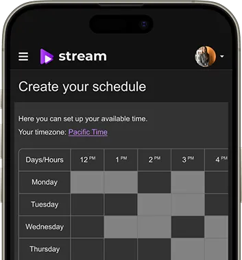 A mobile app screen displaying a 'Generated Content' section with images labeled Elizabeth and Mira, each depicting different individuals.