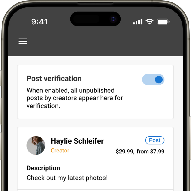 Image generation - AI companion app screen