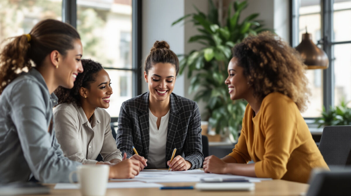 Product team planning a branded paid community launch