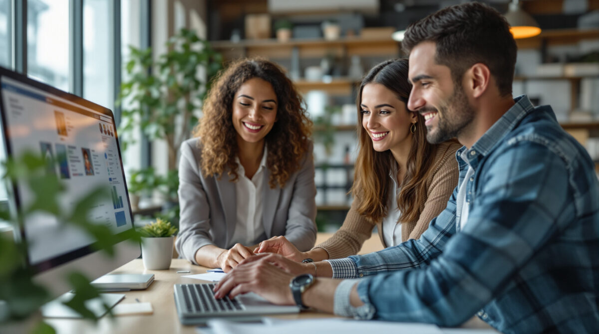 Product team testing a consultation platform journey