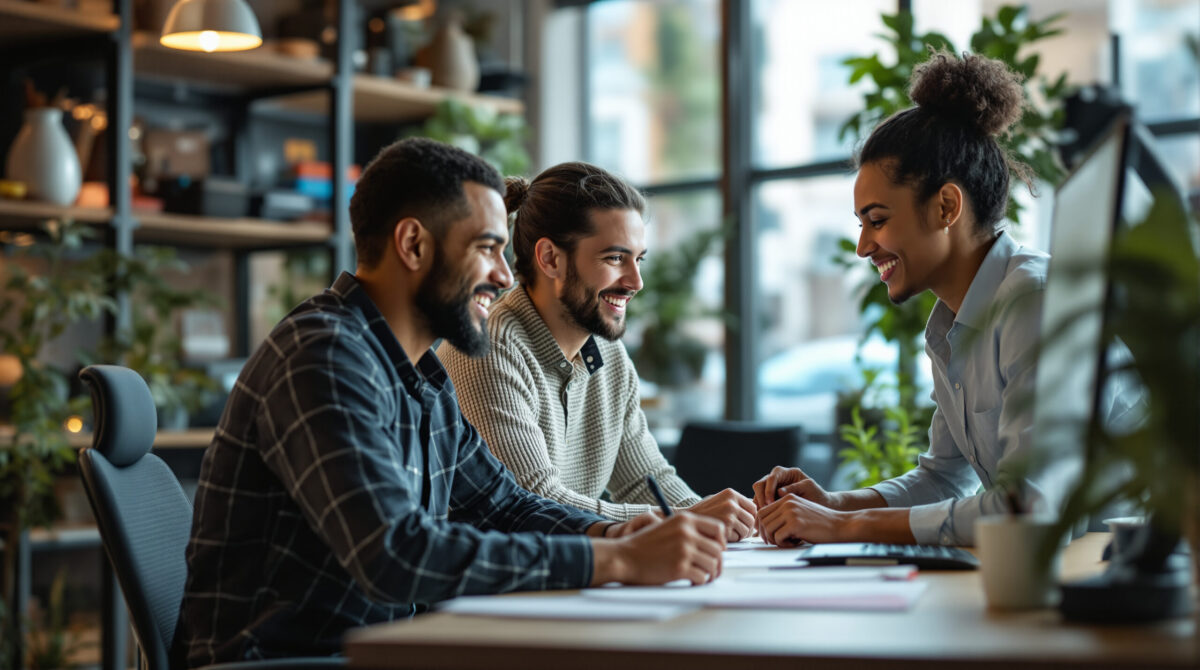 Startup team planning an owned AI companion product launch