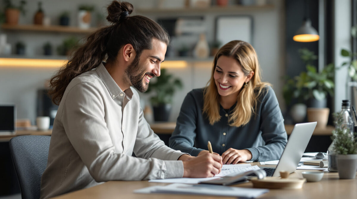 Editor and founder preparing creator acquisition content