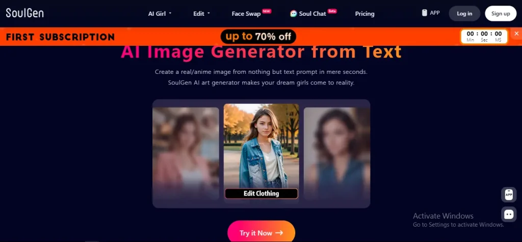 SoulGen the best AI Porn Generator