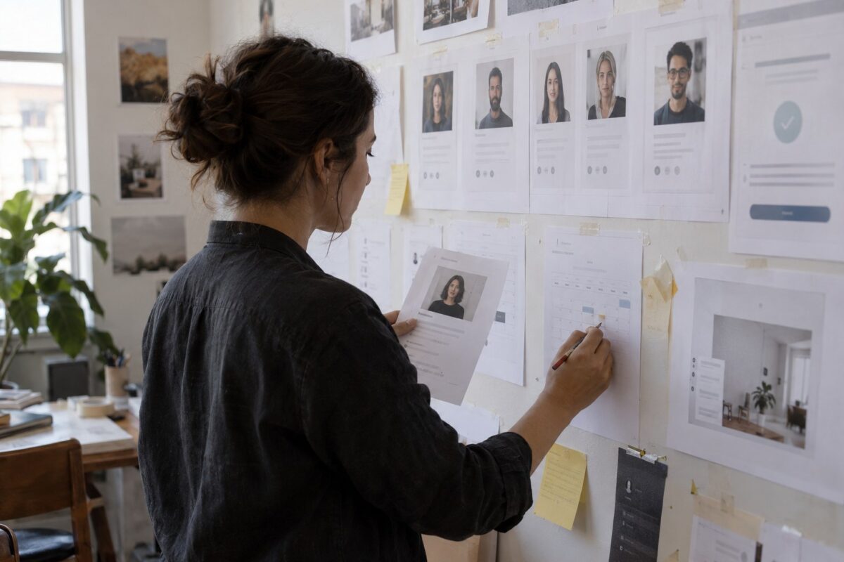 Founder reviewing a branded expert consultation launch flow