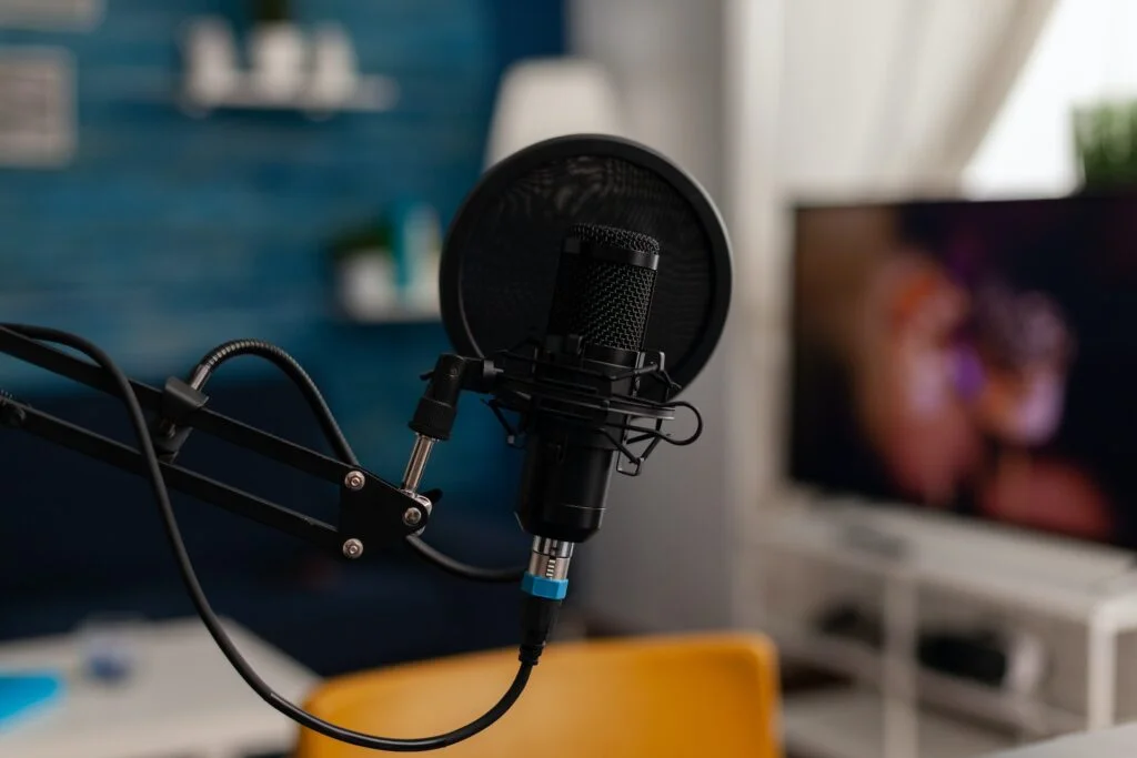 how to make audio sound good camming: invest in a good microphone