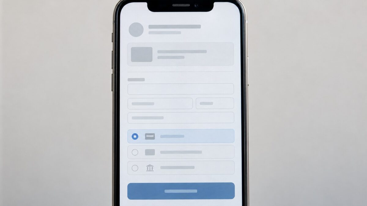 Online payment screen for community platform pricing