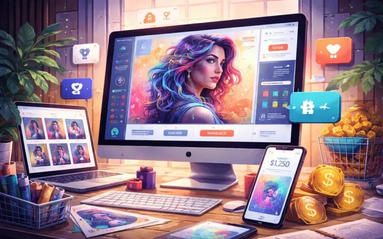 how to sell AI art