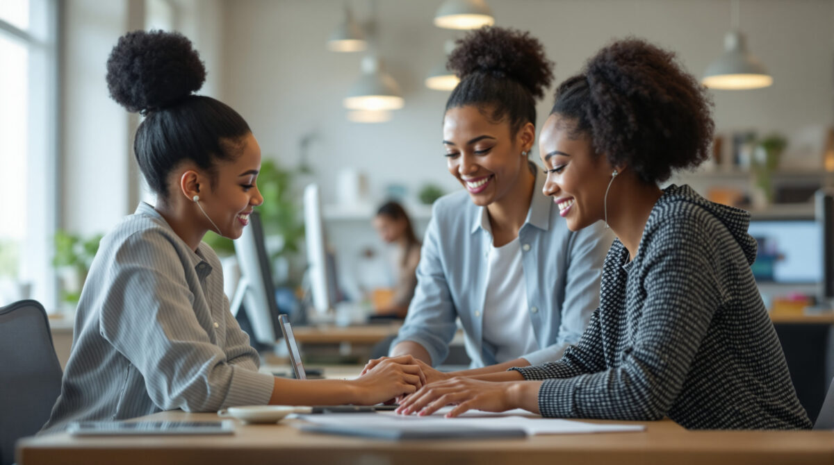 School team supporting students during an AI tutoring platform launch
