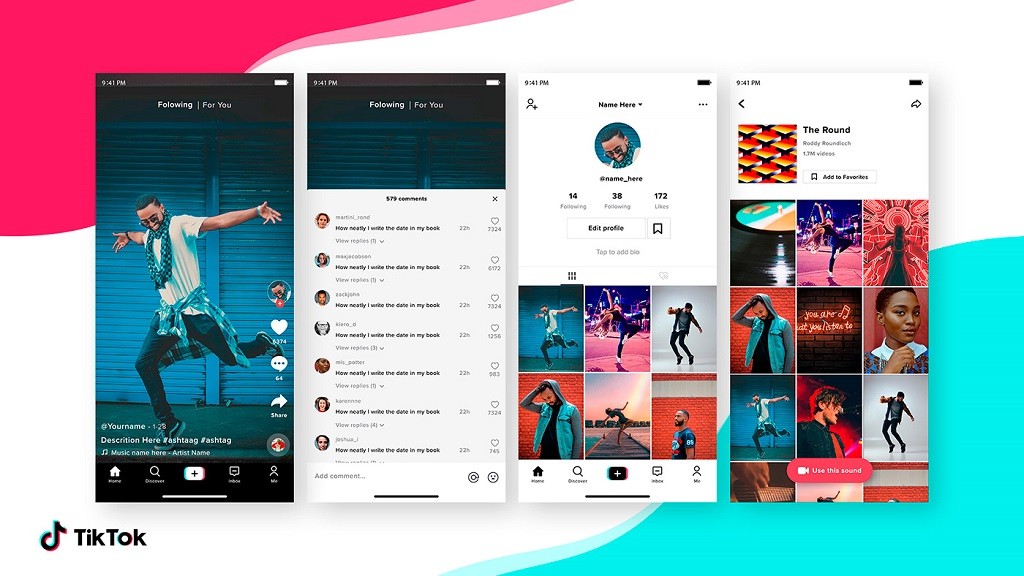 TikTok Interface