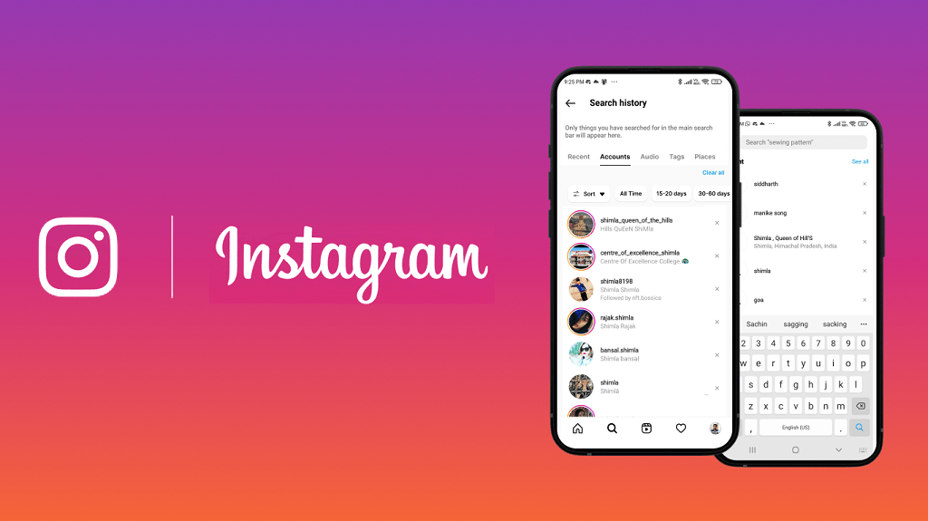 Instagram Interface