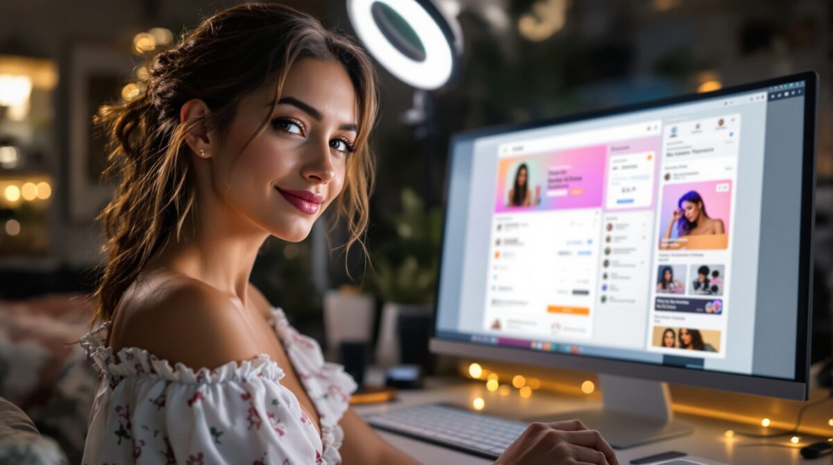 Online payment screen for community platform pricing